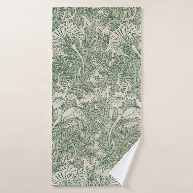 Motif de fleurs, William Morris (Serviette de bain)