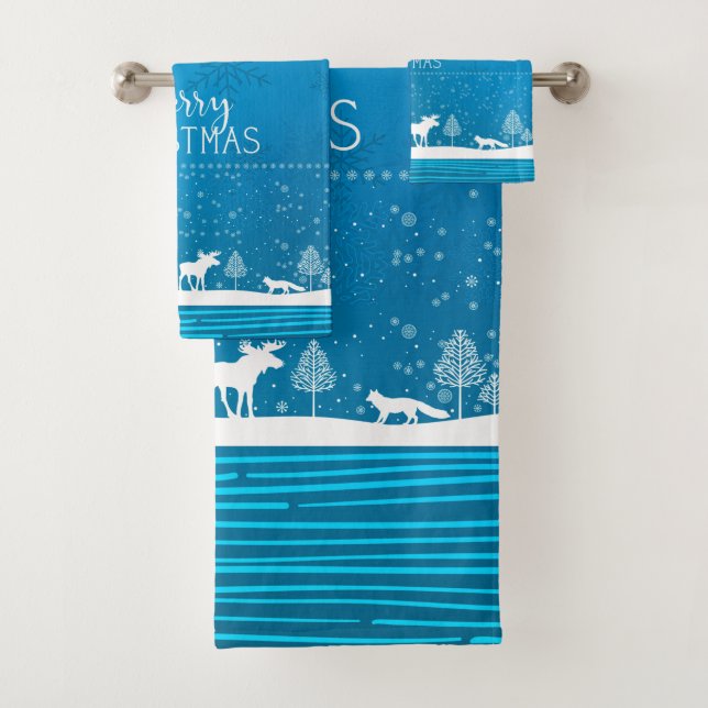 Motif de flocon de neige de Noël de vacances migno (En situation)