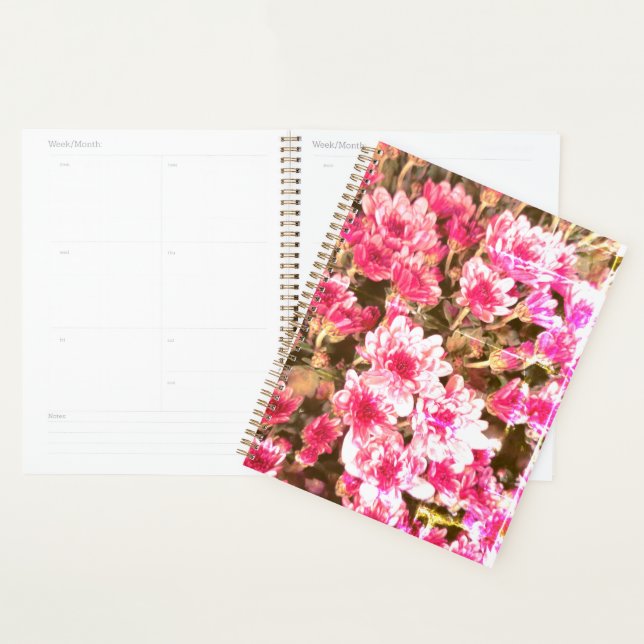 Motif de floraison florale rose – Conception botan (Devant avec enveloppe)