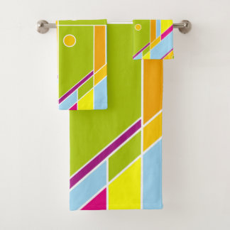 Motif de formes Abstraites lumineuses