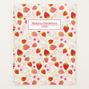 Motif de fraise rouge personnalisé