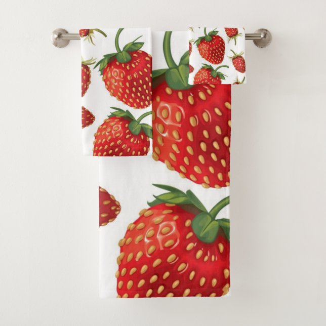 Motif de fraises (En situation)