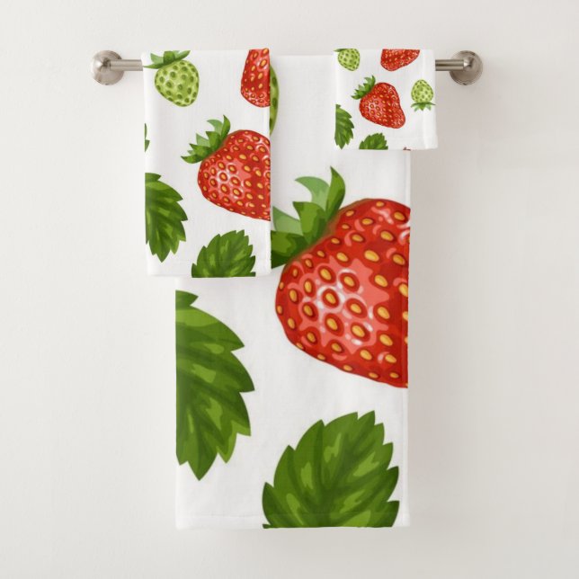 Motif de fraises (En situation)