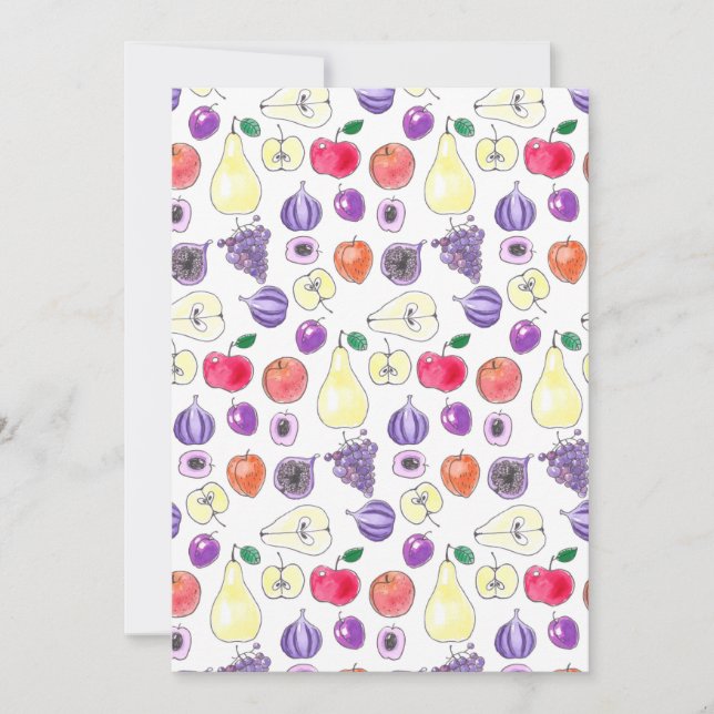 Motif de fruits (Devant)