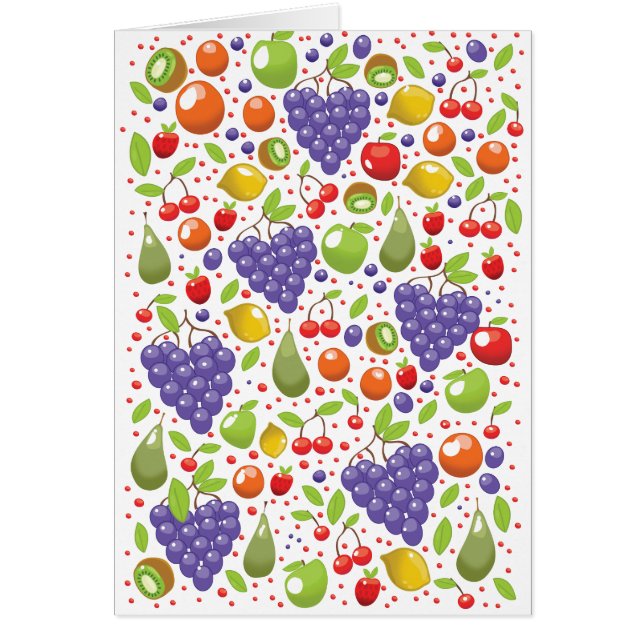 Motif de fruits mignons (Devant)