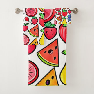 Motif de fruits vibrant