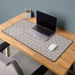 Motif de gousse de semence tendance Monogramme A