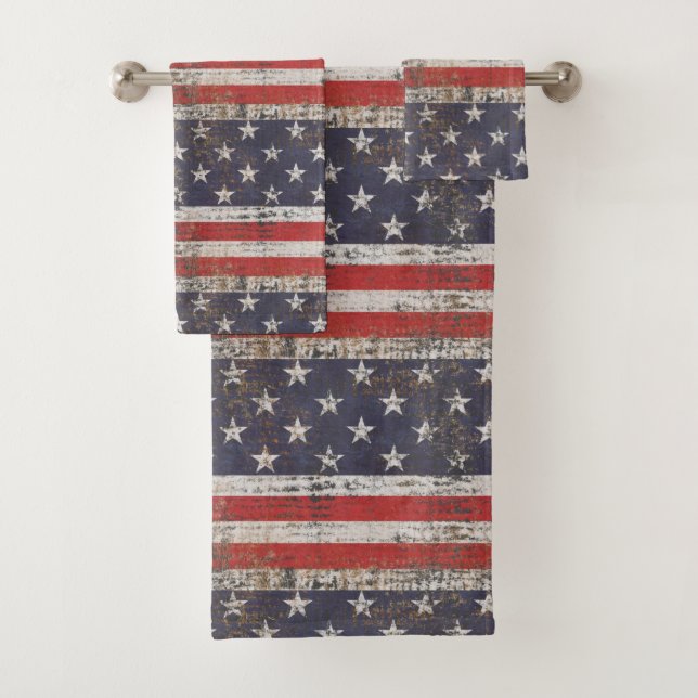 Motif de Grunge Patriotique (En situation)