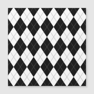 Motif de Jacquard géométrique noir blanc