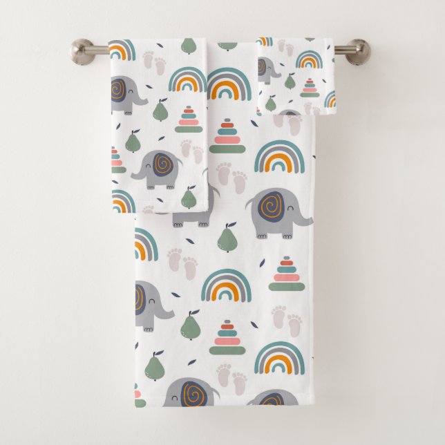 Motif de jouets pour bébé mou (En situation)