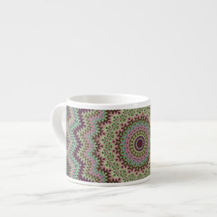 Motif de Kaleidoscope Espresso Mug