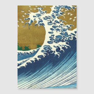 Motif de la Grande Vague de Hokusai : Art Ukiyo-e