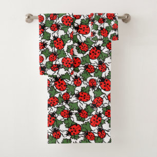 Motif de Ladybug Art nouveau