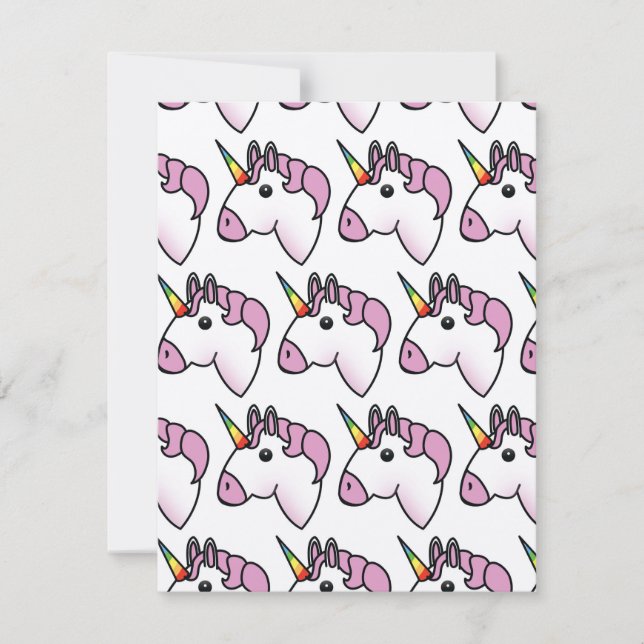 Motif de licorne mignonne (Devant)