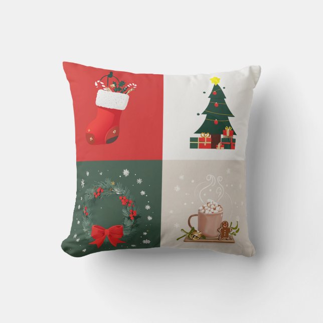 Motif de l'image de Noël coussin (Recto)