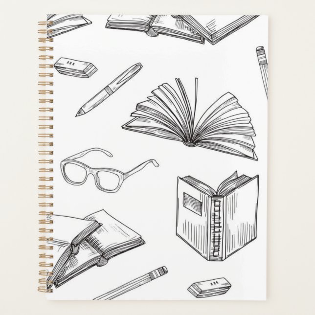 Motif de livre (Devant)