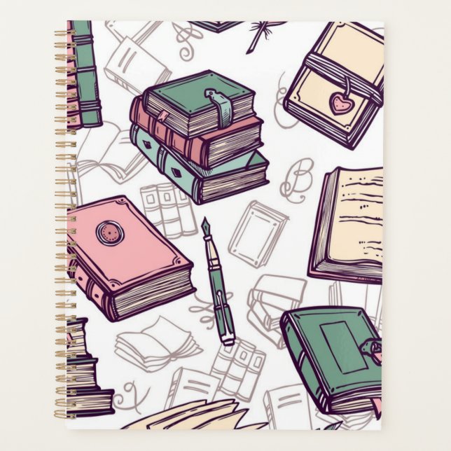 Motif de livre (Devant)