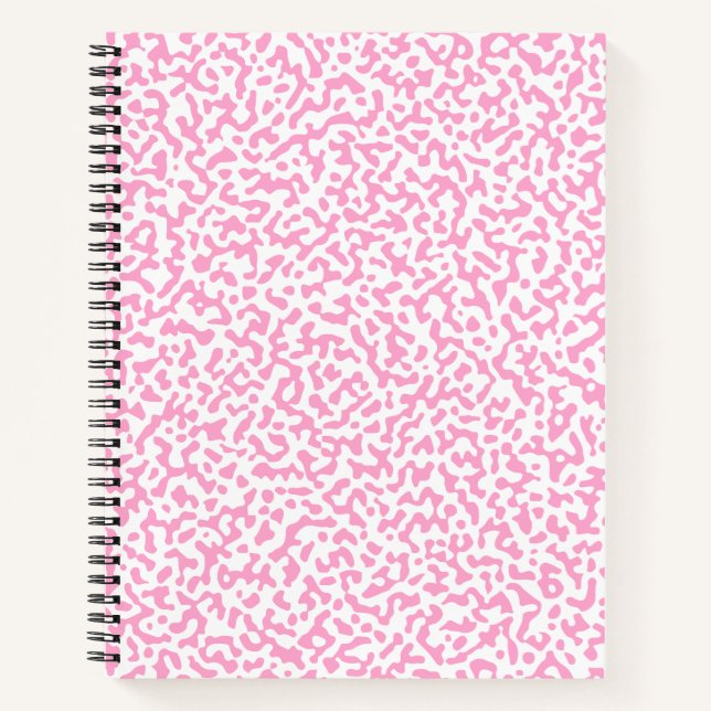 Motif de livre de composition inversée rose (Devant)
