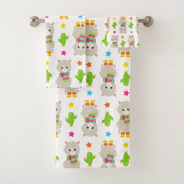 Motif De Llamas, Cute Llamas, Alpacas, Cactus (En situation)