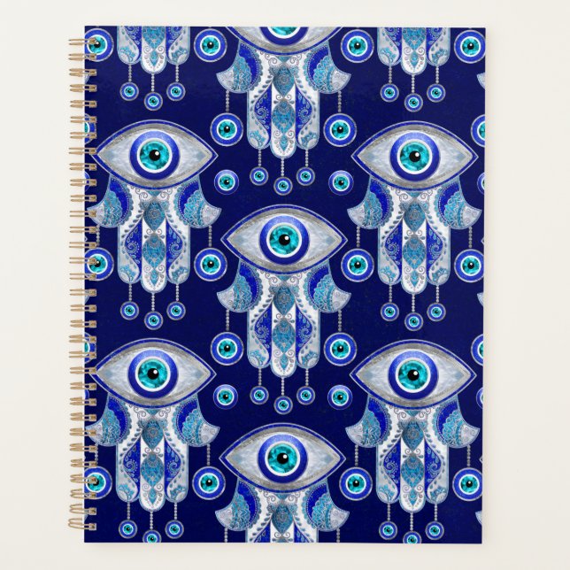 Motif de l'oeil maléfique Hamsa (Devant)