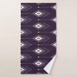 Motif de lustre Ikat : Conception Vintage de texti