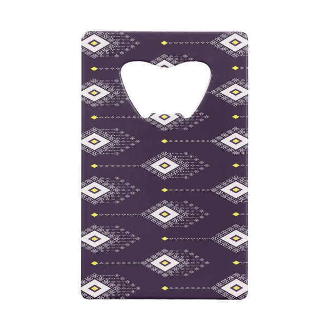 Motif de lustre Ikat : Conception Vintage de texti (Devant)