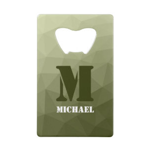 Motif de maille géométrique vert clair de l'armée