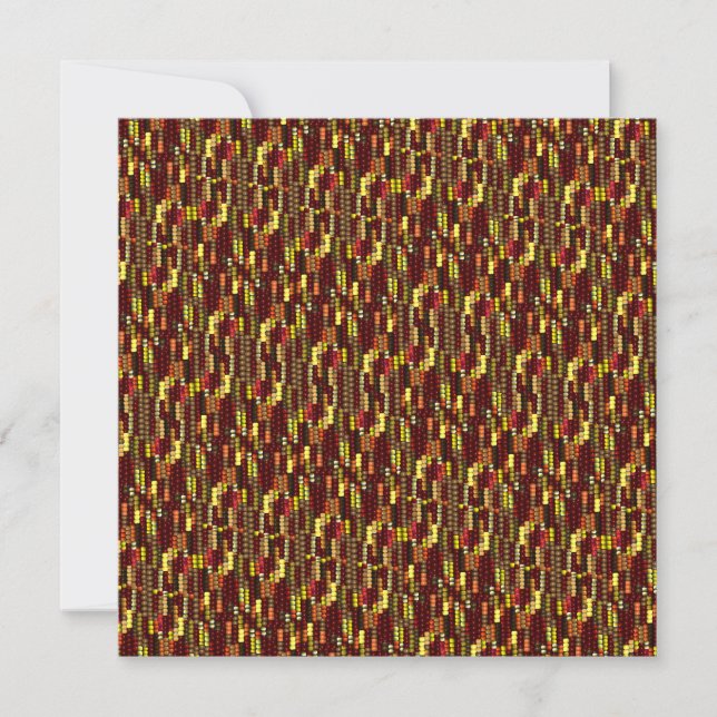 Motif de maïs indien pour l'automne (Devant)