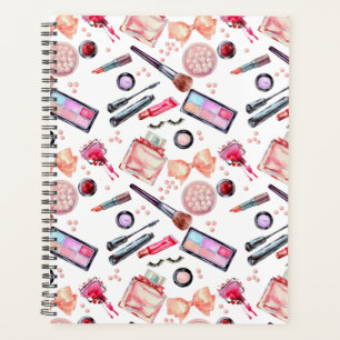 Motif de maquillage aquarelle