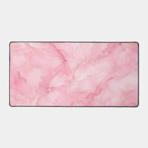 Motif de marbre à l'aquarelle rose