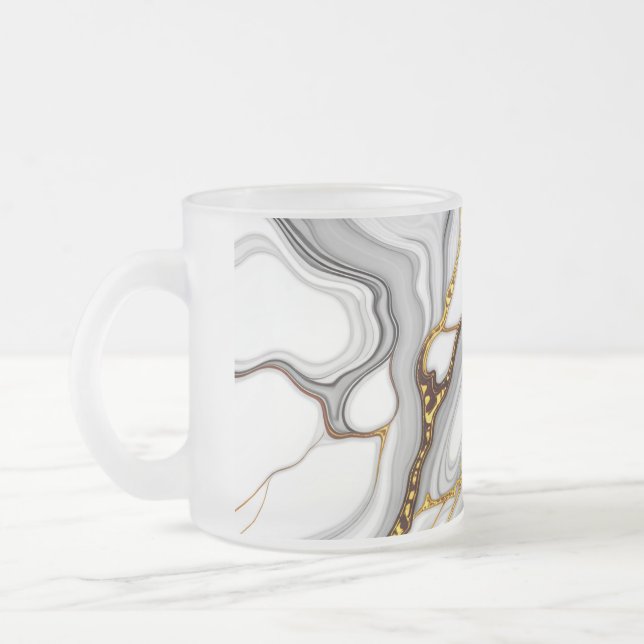 Motif de marbre Mug & Cup (Gauche)
