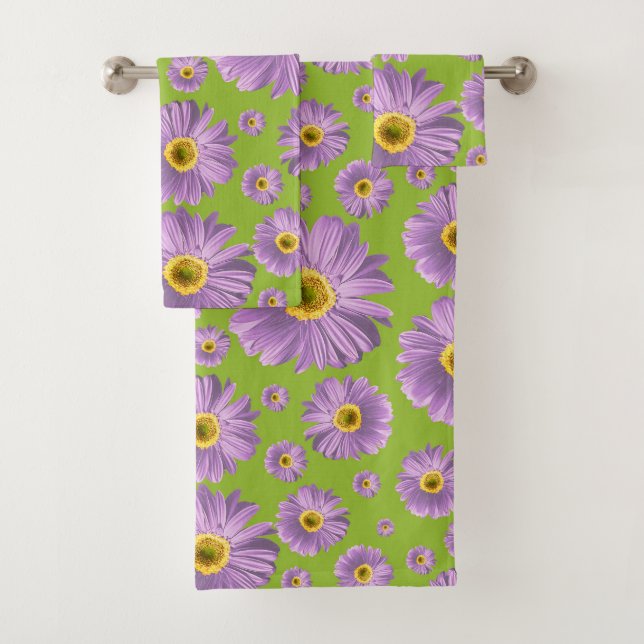 Motif de Marguerite Gerbera Lumineuse (En situation)