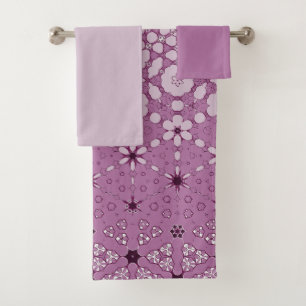 Motif de métamorphose florale