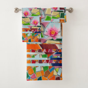Motif de mosaïque Abstraite de la Lily d'eau