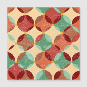 Motif de mosaïque circulaire, illustration géométr