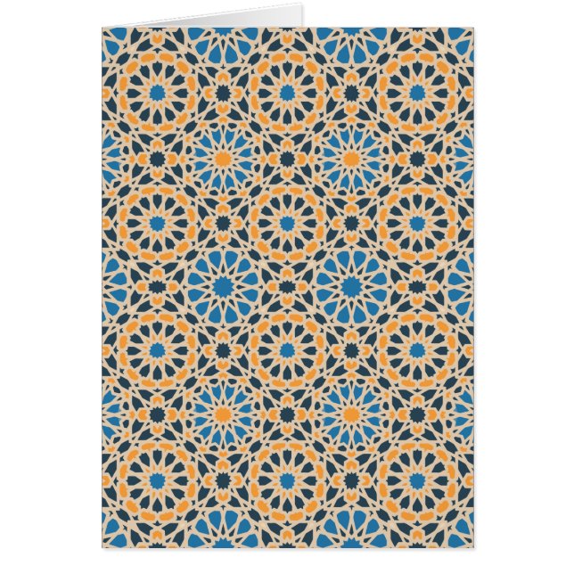 Motif de mosaïque géométrique (Devant)