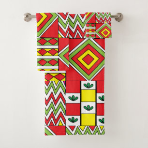 Motif de mosaïque marocaine coloré