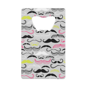 Motif de moustache, rétro style