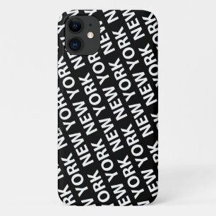 Motif de New York Coque blanc coque iphone