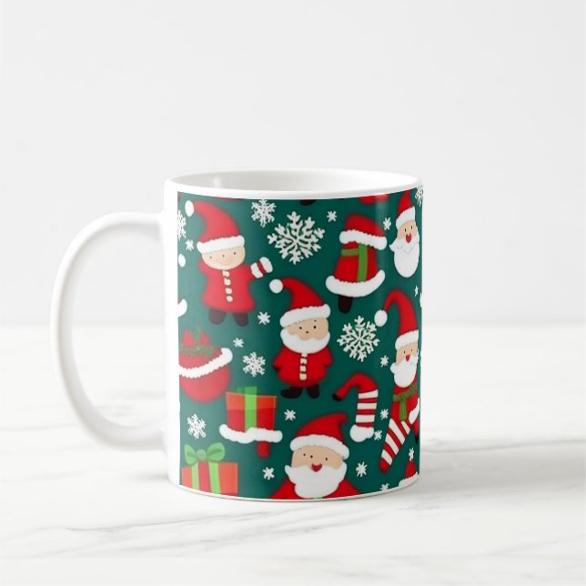Motif de Noël 6 - Café Mug (Gauche)