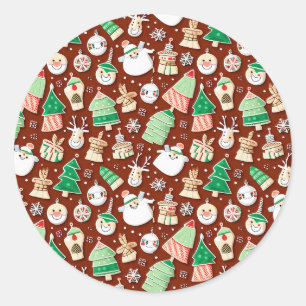 Motif de Noël 7 - Autocollant