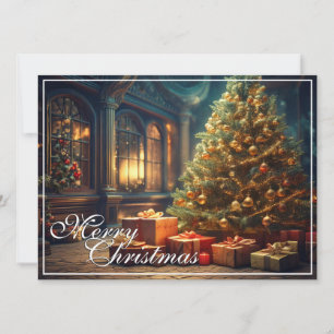 Motif de Noël avec des cadeaux sous le sapin de No