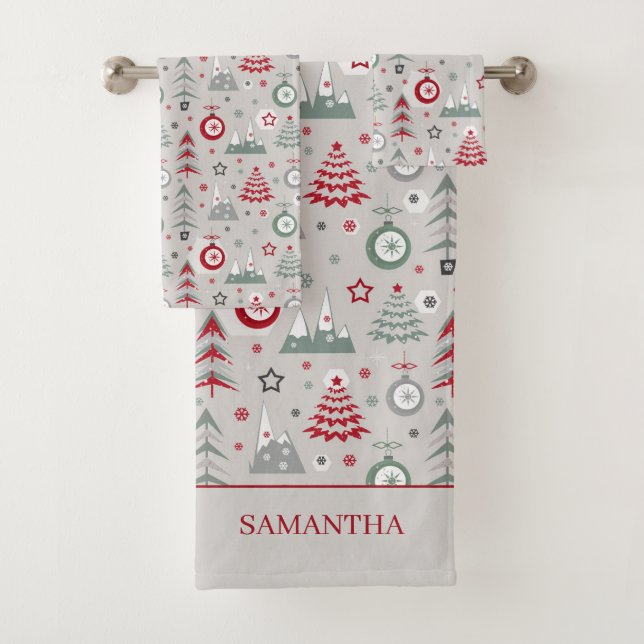 Motif de Noël d'hiver. (En situation)