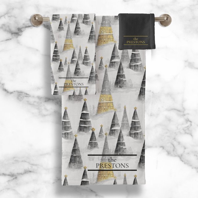Motif de Noël en or noir #8 ID1009 (Créateur téléchargé)