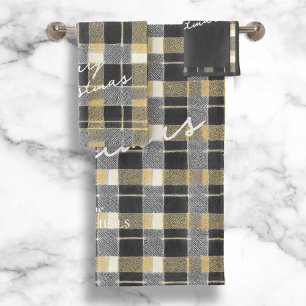 Motif de Noël en or noir n° 7 ID1009