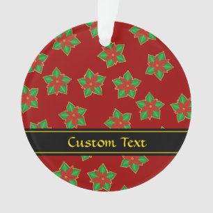 Motif de Noël Poinsettia