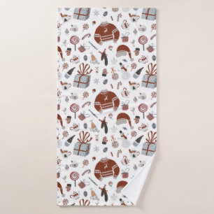 Motif de Noël rétro