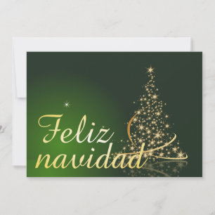 Motif de Noël vert avec arbre de Noël.