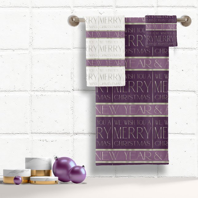 Motif de Noël vert violet #35b ID1009 (Créateur téléchargé)