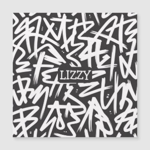 Motif de nom de graffiti personnalisé — Urbain sur